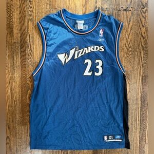 Vintage Michael Jordan Washington Wizards Reebok 23 #23 Basketball Jersey